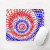 Dreifarbiges Roundalls-Mausepad Mousepad (Mit Mouse)