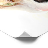 Dreifarbkatze Poster (Ecke)