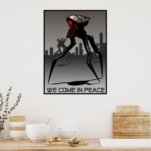 Dreifuß Poster (Küche)