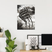 Dreifuß Poster (Heimbüro)