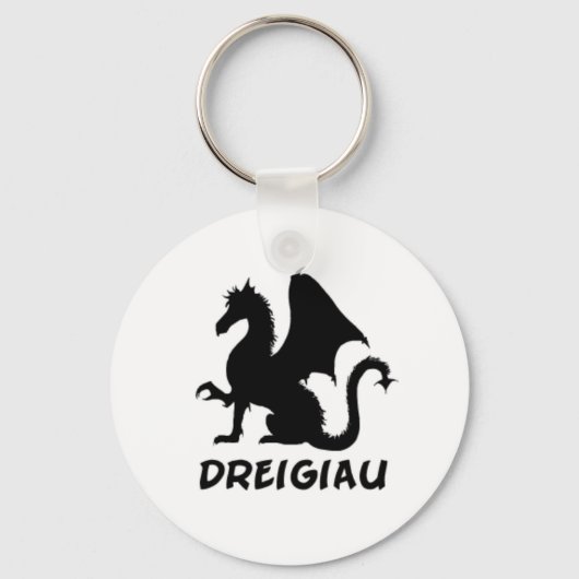 Dreigiau Schlüsselanhänger (Vorderseite)