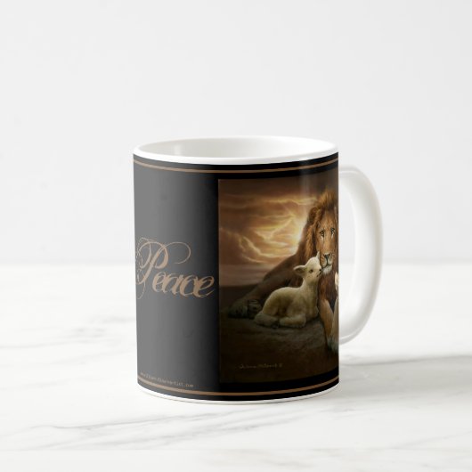 DREIHEIT DES FRIEDENS 11 Unze-Klassiker-Tasse Kaffeetasse (VorderseiteRechts)