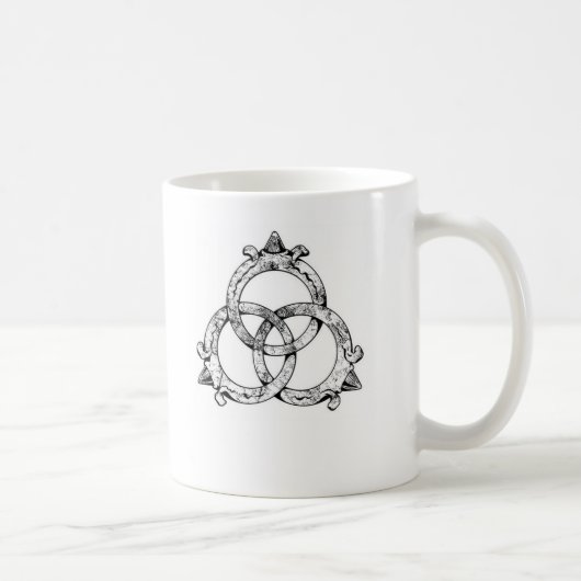 Dreiheits-Logo-Tasse Kaffeetasse (Rechts)