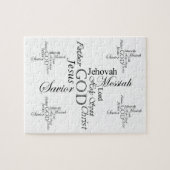 Dreiheits-Namen Puzzle (Horizontal)