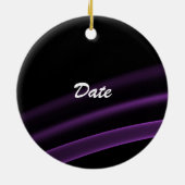 Dreiheits-Querverzierungs-John-3:16 Keramik Ornament (Hinten)