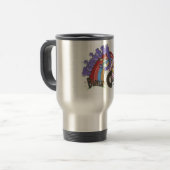 Dreiheits-Reise-Tasse Reisebecher (Vorderseite Links)