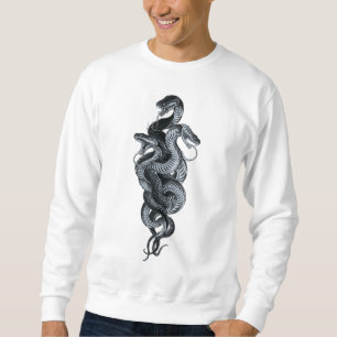 Dreiköpfiges Schlangenmeisterwerk Sweatshirt