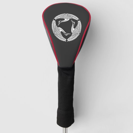 Dreikrankreis Golf Headcover (Vorderseite)
