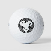 Dreikrankreis Golfball (Vorderseite)