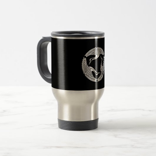 Dreikrankreis Reisebecher (Vorderseite Links)