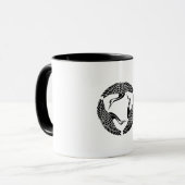 Dreikrankreis Tasse (Vorderseite Links)