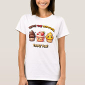 Dreimal die Cupcakes, Triple Fun! T-Shirt (Vorderseite)