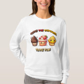 Dreimal die Cupcakes, Triple Fun! T-Shirt (Vorderseite)