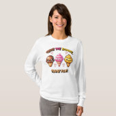 Dreimal die Scoops, Triple Fun! T-Shirt (Vorne ganz)