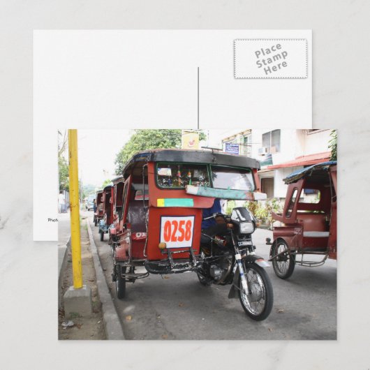 dreimal postkarte (Vorne/Hinten)