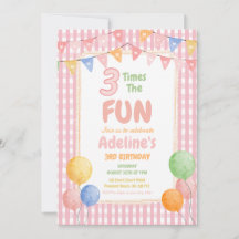 Dreimal Spaß zum Pink Geburtstag