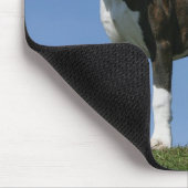 Dreimonatiges Baby Boxer-Welpe Mousepad (Ecke)