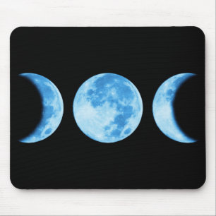 Dreiphasiger Mond Mousepad