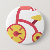Dreirad Button (Vorderseite)