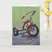 DREIRAD HOHES RES KARTE (Gelbe Blume)