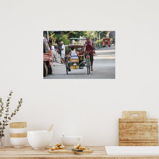 Dreirad Poster (Küche)