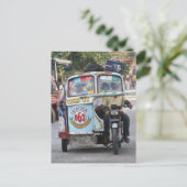 Dreirad Postkarte (Stehend Vorderseite)