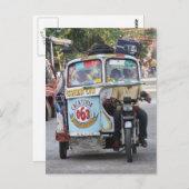 Dreirad Postkarte (Vorne/Hinten)