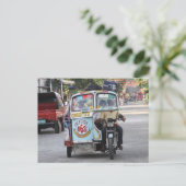 Dreirad Postkarte (Stehend Vorderseite)