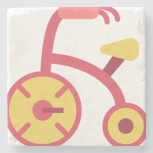 Dreirad Steinuntersetzer