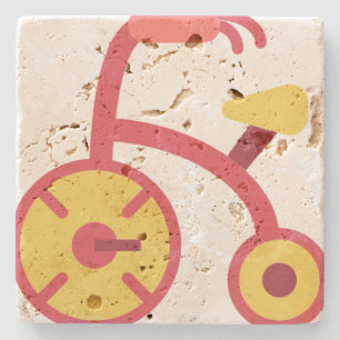 Dreirad Steinuntersetzer