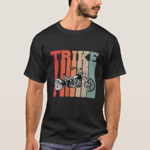 Dreirad Vintage-Dreiradfahrer Dreiradfahrer-Gesche T-Shirt