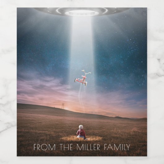 Dreiradentführung Weinetikett (Einzelnes Label)