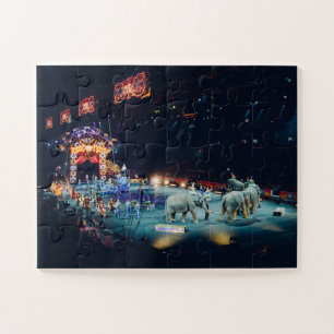 Dreiring-Zirkuselefant Arena Puzzle