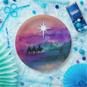 Dreischneidpapierplatte Pappteller (Party)