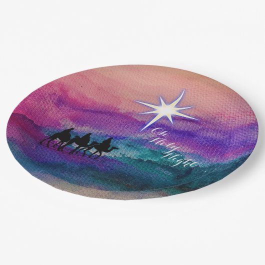 Dreischneidpapierplatte Pappteller (Schrägansicht)