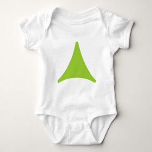 Dreiseitiger Pfeil Baby Strampler