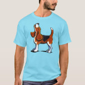 Dreisfarben-Beagle-Bucht T-Shirt (Vorderseite)