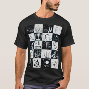 Dreißig, biomorphe Abstraktion - Kandinsky T-Shirt