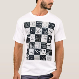 Dreißig, biomorphe Abstraktion - Kandinsky T-Shirt