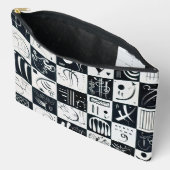 Dreißig, biomorphe Abstraktion - Kandinsky Zubehörtasche (Offen)