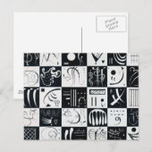 dreißig postkarte (Vorne/Hinten)