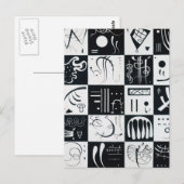 dreißig postkarte (Vorne/Hinten)