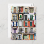 Dreißig Türen Postkarte (Vorne/Hinten)