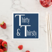 Dreißig und dreißig serviette (Beispiel)