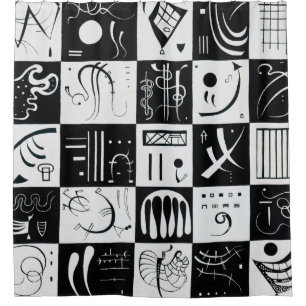 Dreißig von Wassily Kandinsky Duschvorhang