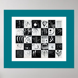 Dreißig von Wassily Kandinsky Poster