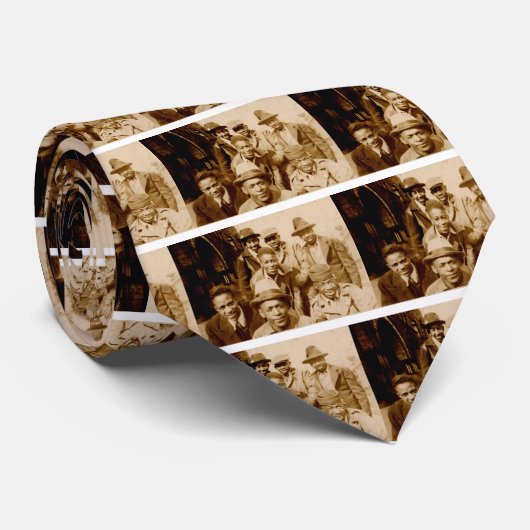 Dreißigerjahre boyz von der Haube RPPC Krawatte (Gerollt)