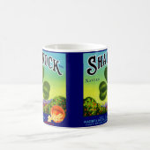 Dreißigerjahre Fruchtkistenaufkleber Kaffeetasse (Mittel)