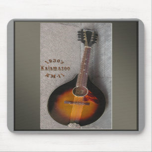 Dreißigerjahre Kalamazoo Mandoline Mousepad