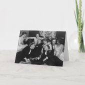 Dreißigerjahre Party Karte (Vorderseite)